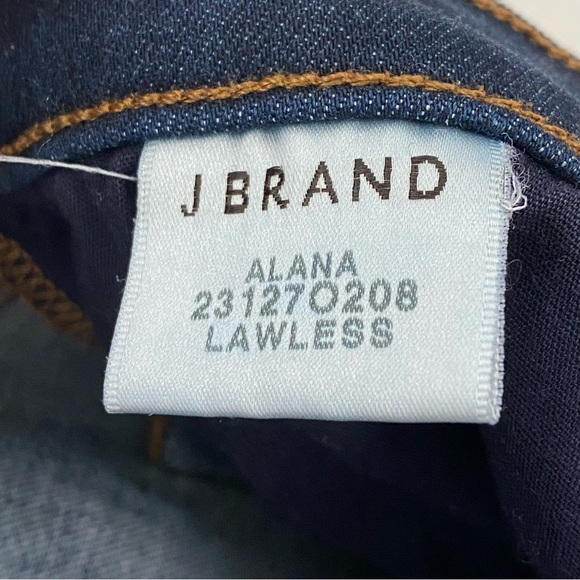 J BRAND Alana High Rise Crop Skinny Jeans - Picture 7 of 9